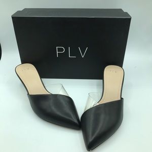 NEW Pour La Victoire Koral Leather Mule Pump